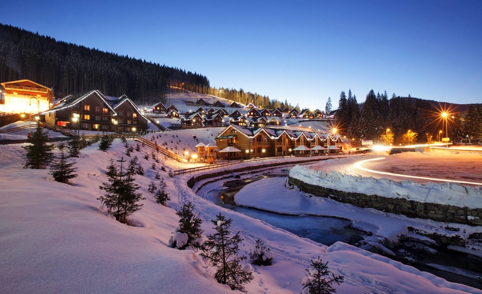 Bukovel ski resort Ukraine